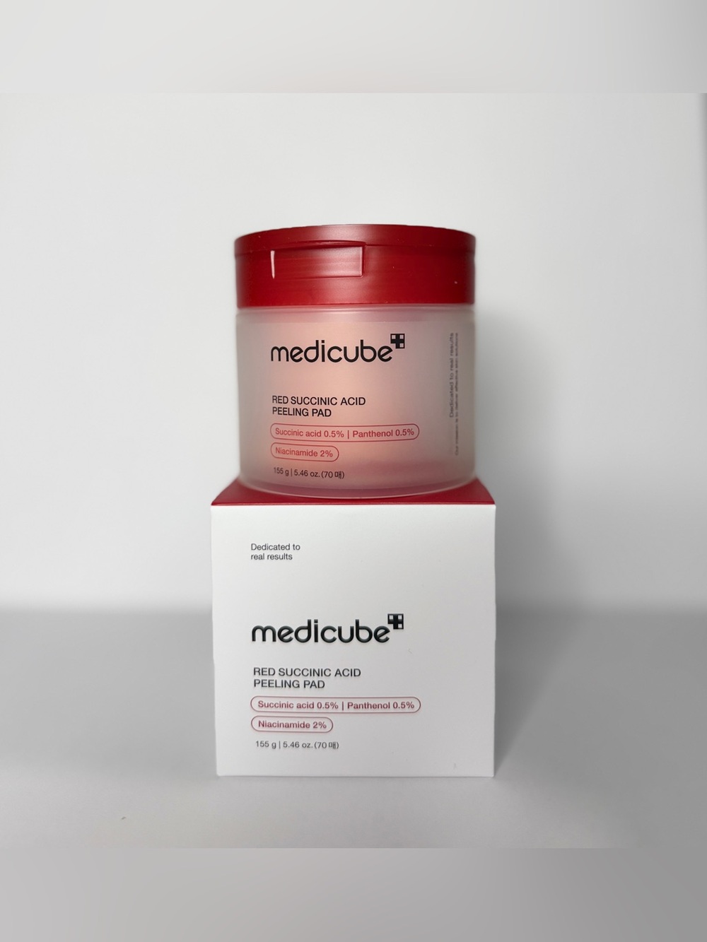 Red Succinic Acid Peeling Pad